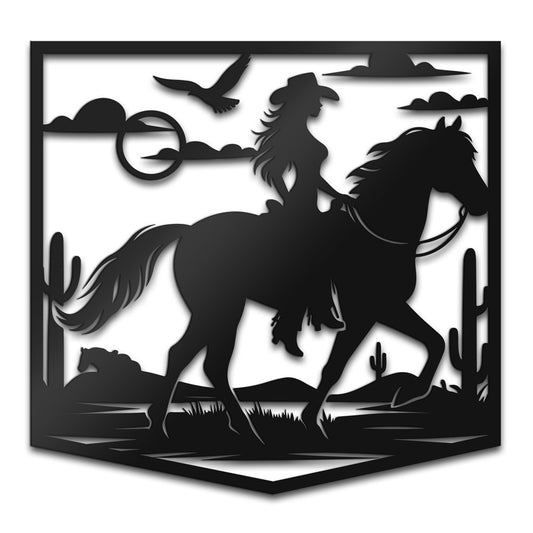 Cowgirl Sign