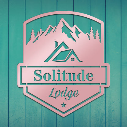 Mountain House Metal Sign