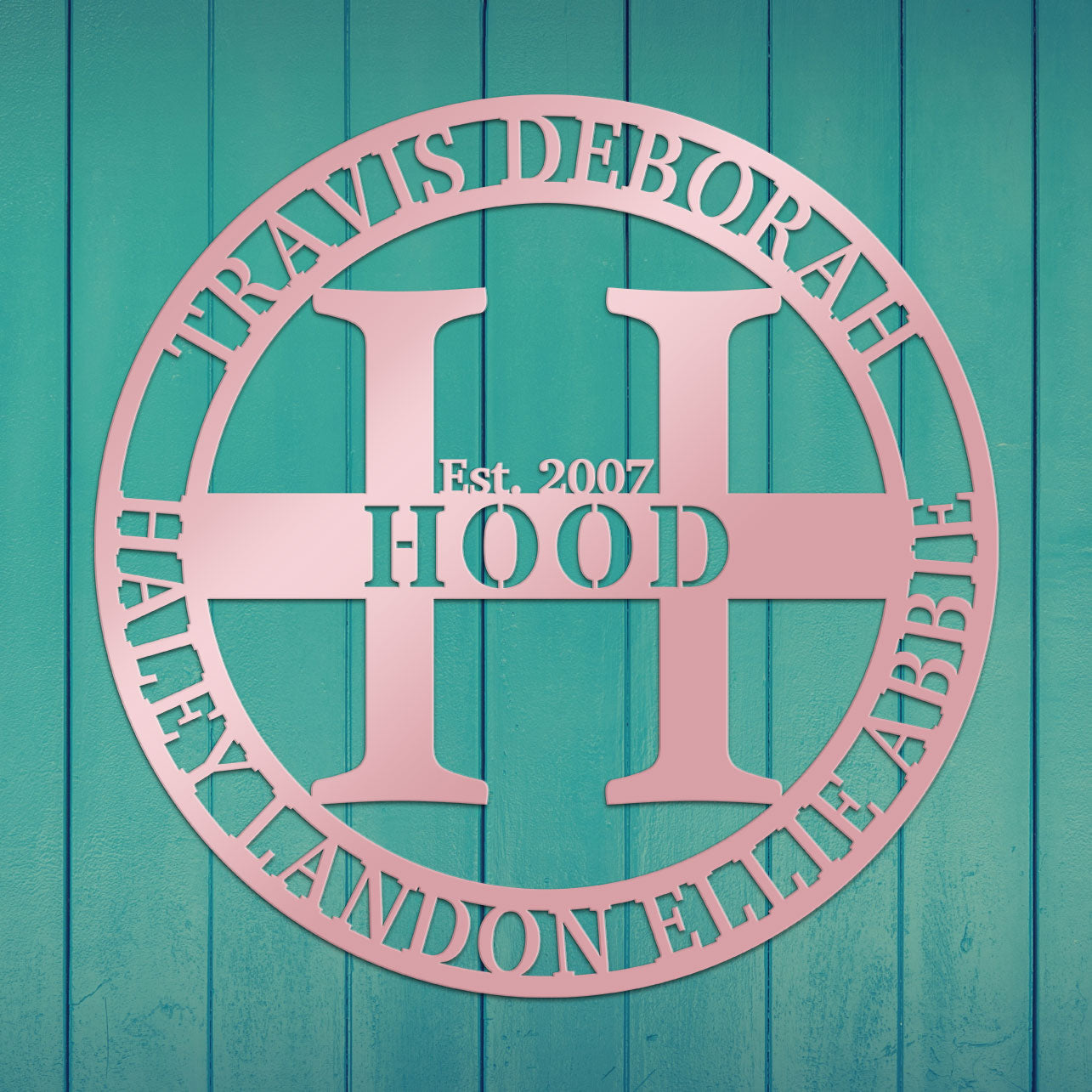 Custom Multiple Name Sign by Craftmysgin – Craft My Sign