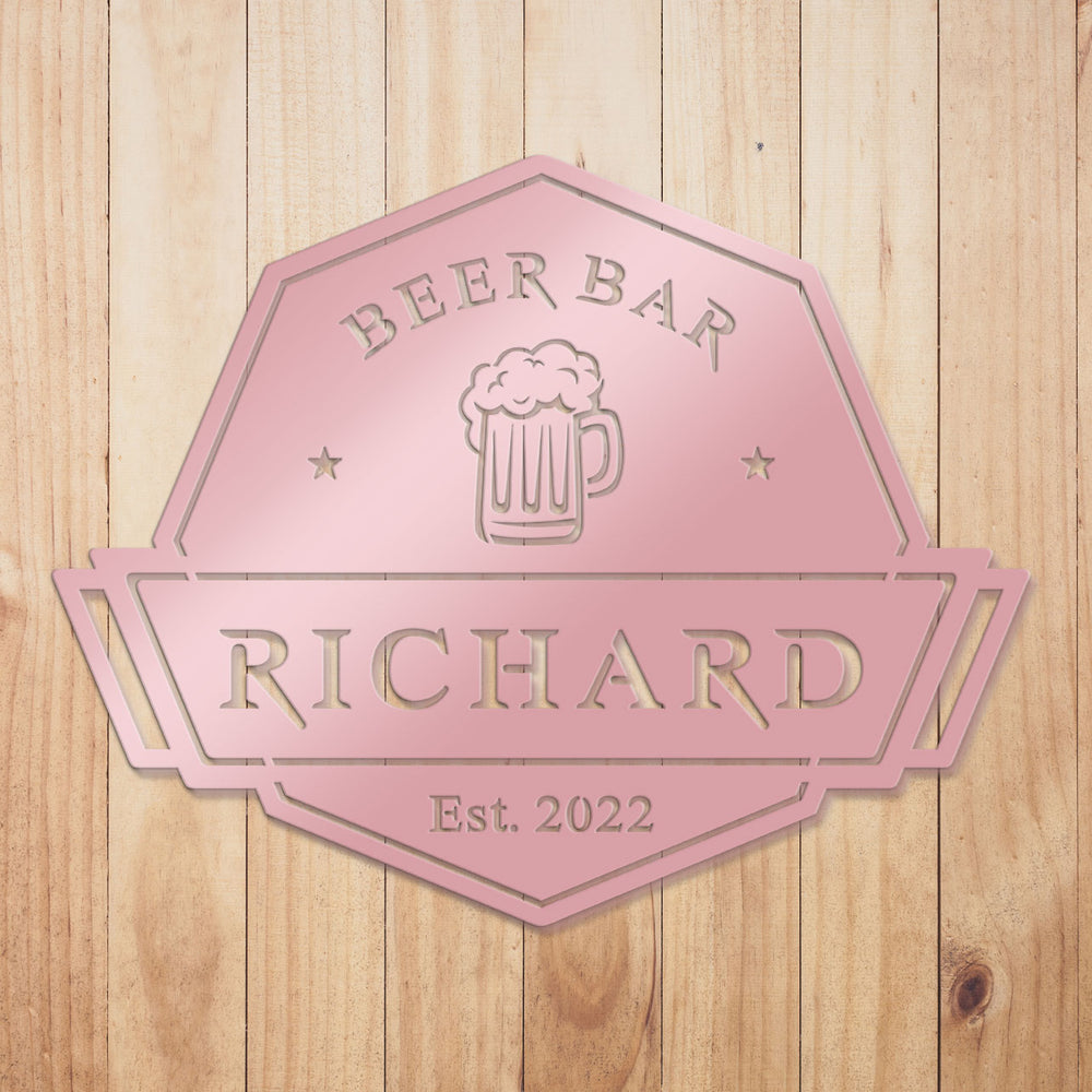 
                  
                    Beer Bar Sign
                  
                