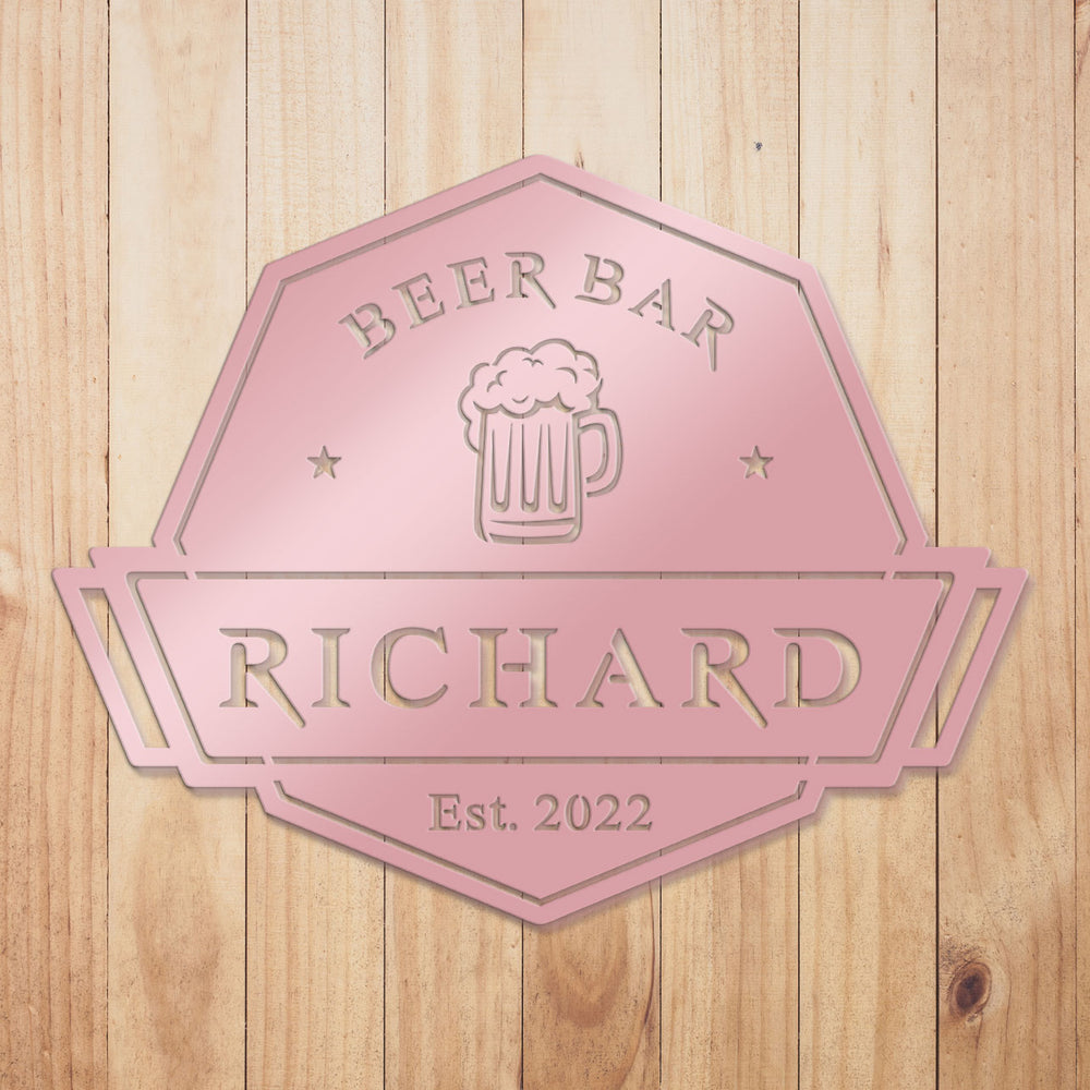 Custom Beer Sign by Craftmysgin β Craft My Sign