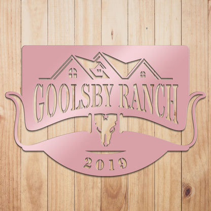 Ranch Metal Sign