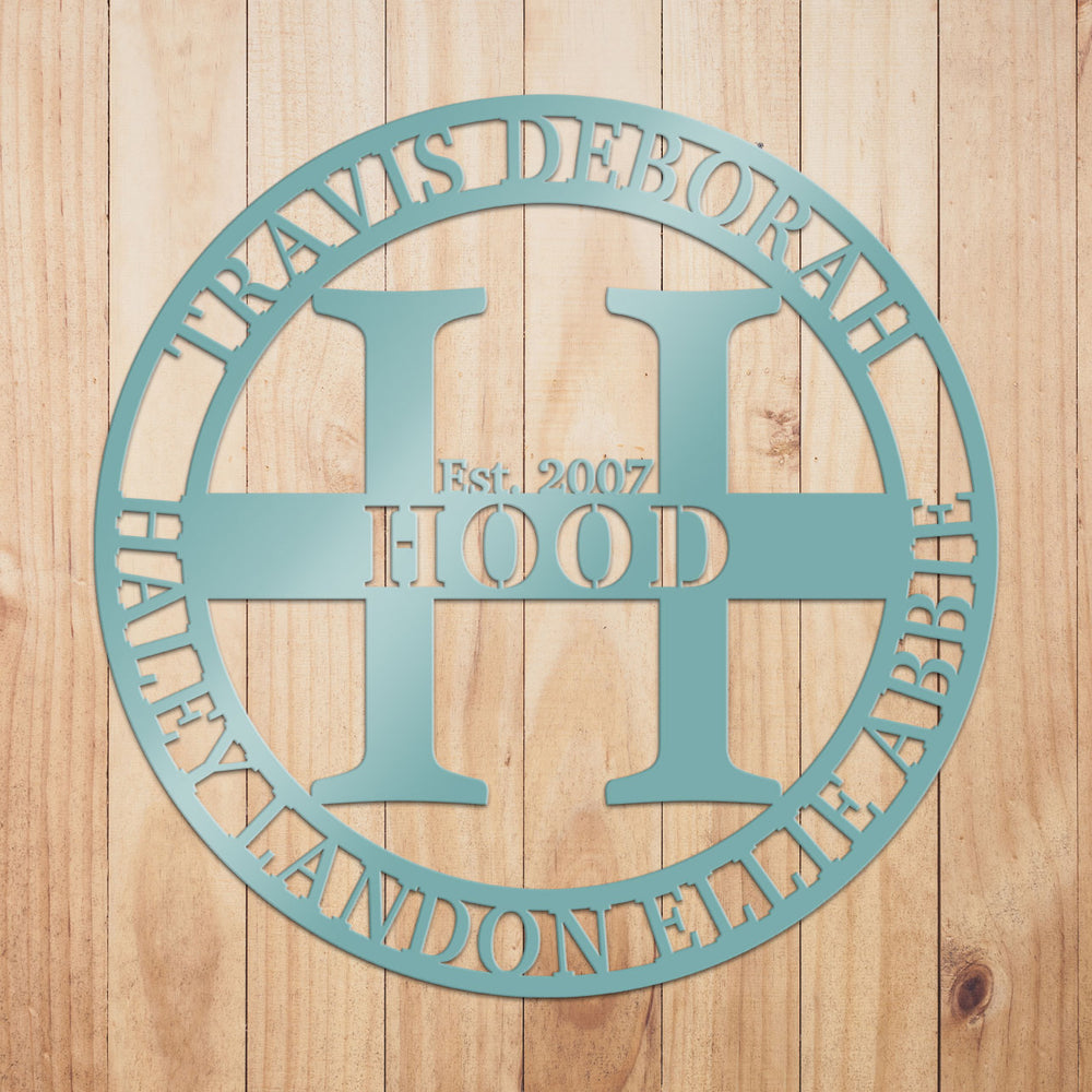 Custom Multiple Name Sign by Craftmysgin – Craft My Sign