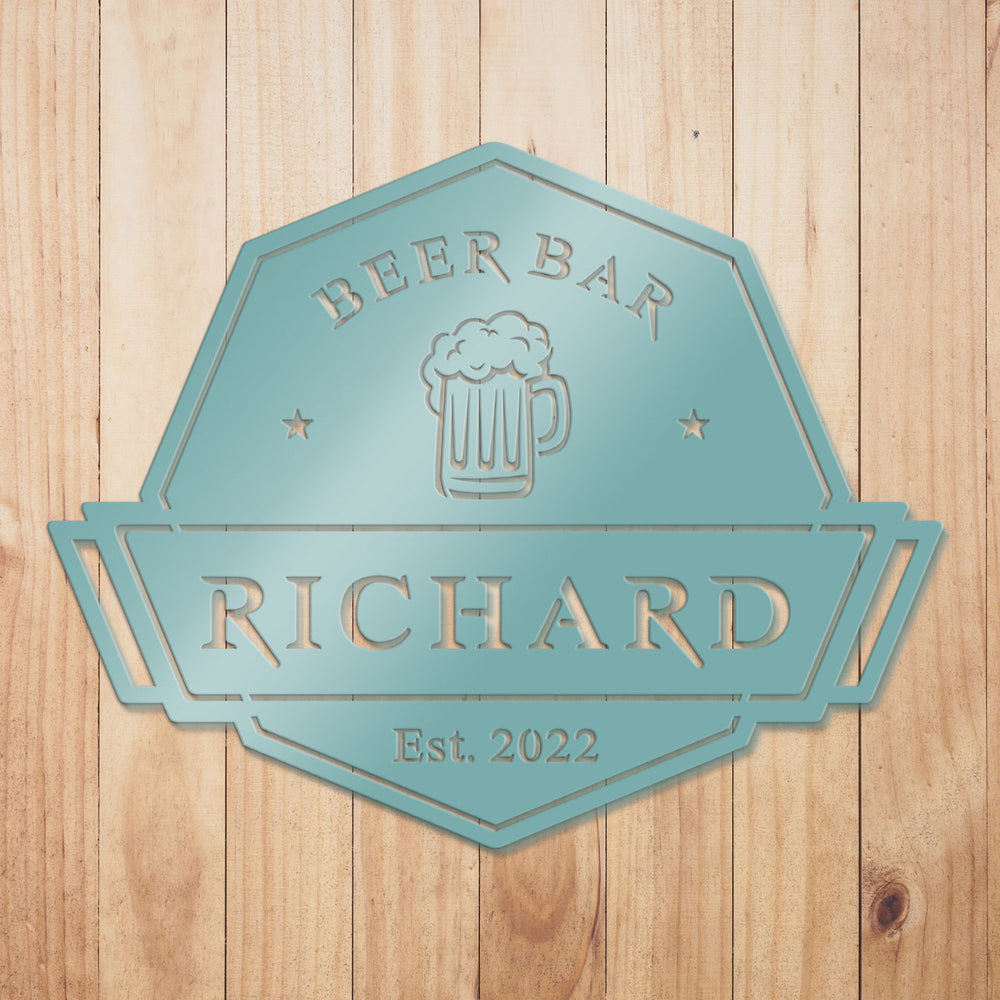 Custom Beer Sign by Craftmysgin β Craft My Sign
