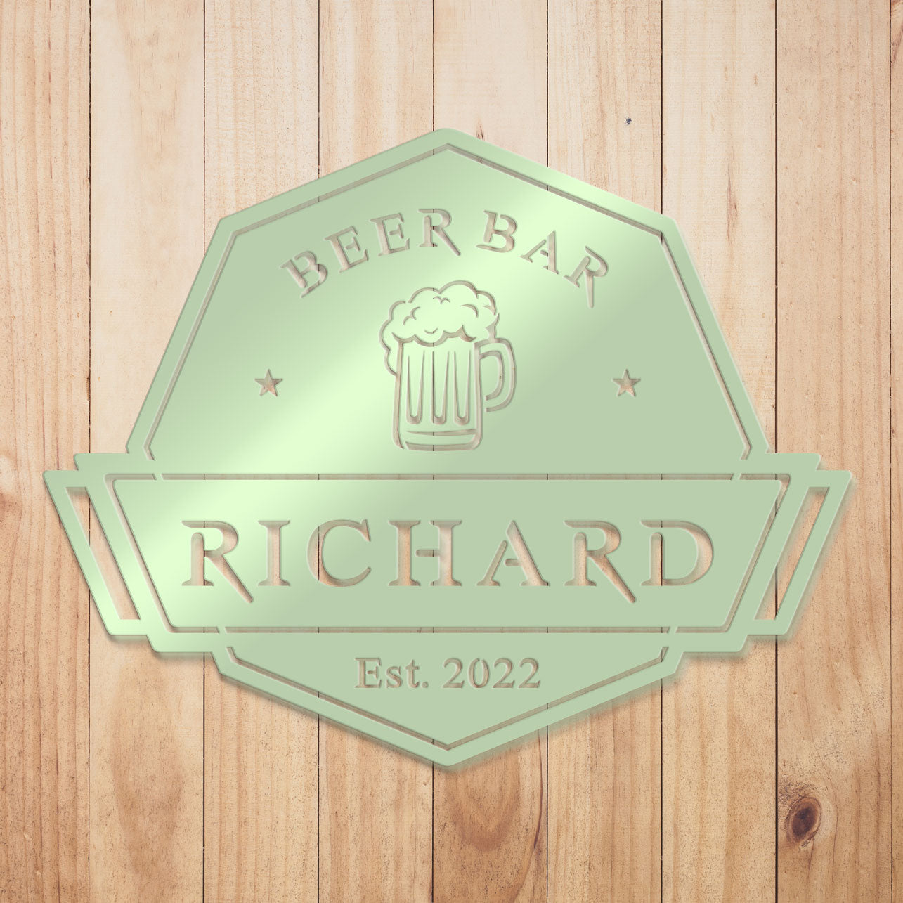 Custom Beer Sign by Craftmysgin β Craft My Sign