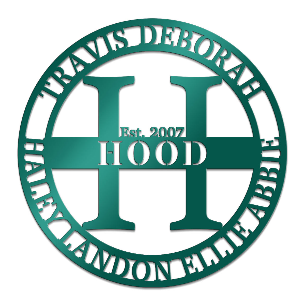 Custom Multiple Name Sign by Craftmysgin – Craft My Sign