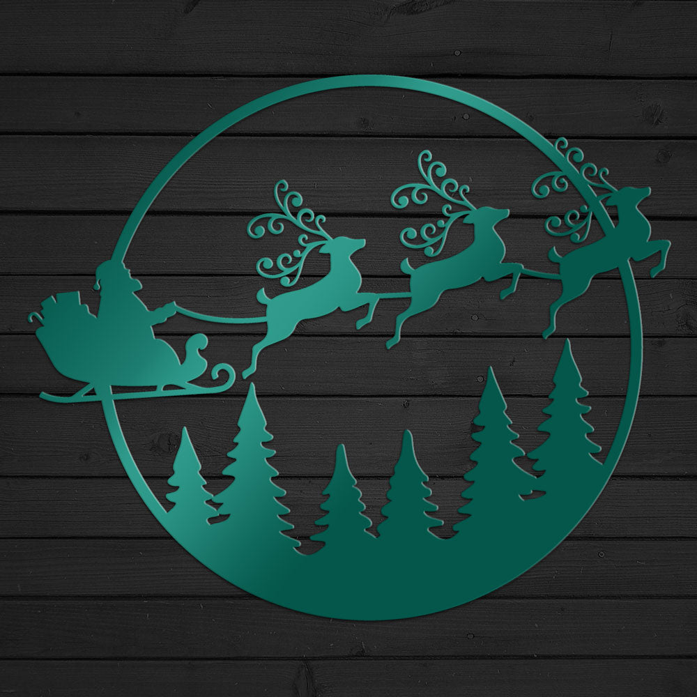 
                  
                    Santa Reindeer Sign
                  
                