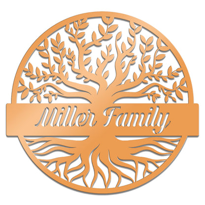 Family Tree of Life Sign