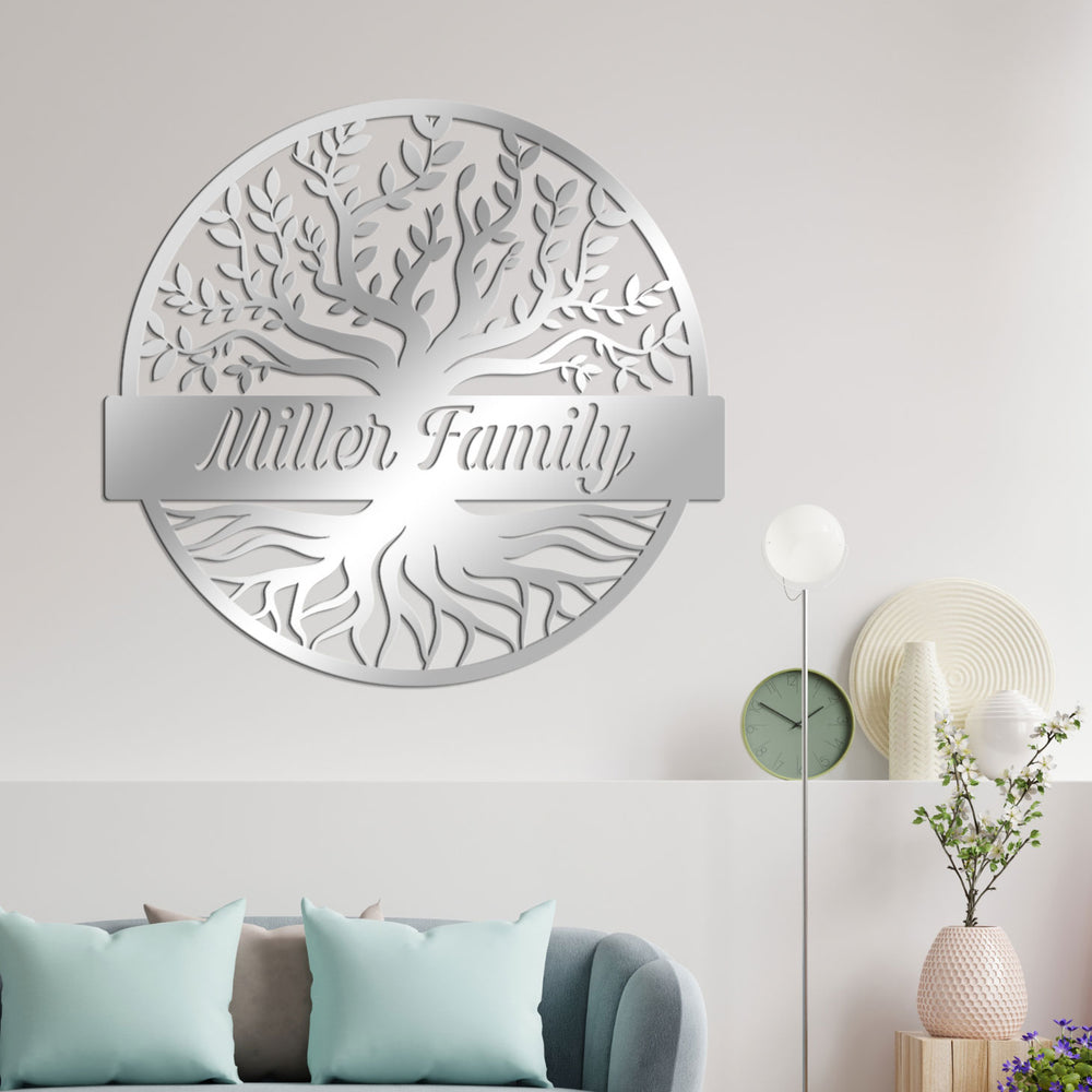 
                  
                    Family Tree of Life Sign
                  
                