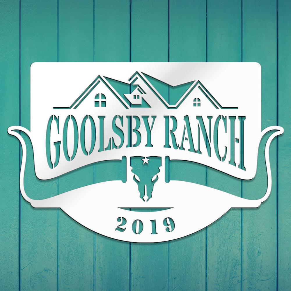 Custom Ranch Metal Sign by Craftmysgin – Craft My Sign