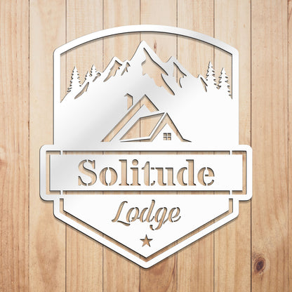 Mountain House Metal Sign