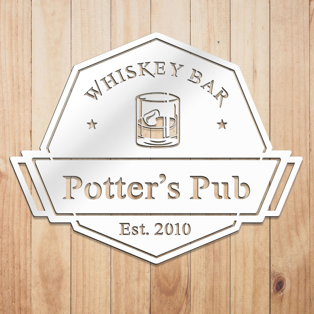 Custom Whiskey Sign by Craftmysgin – Craft My Sign