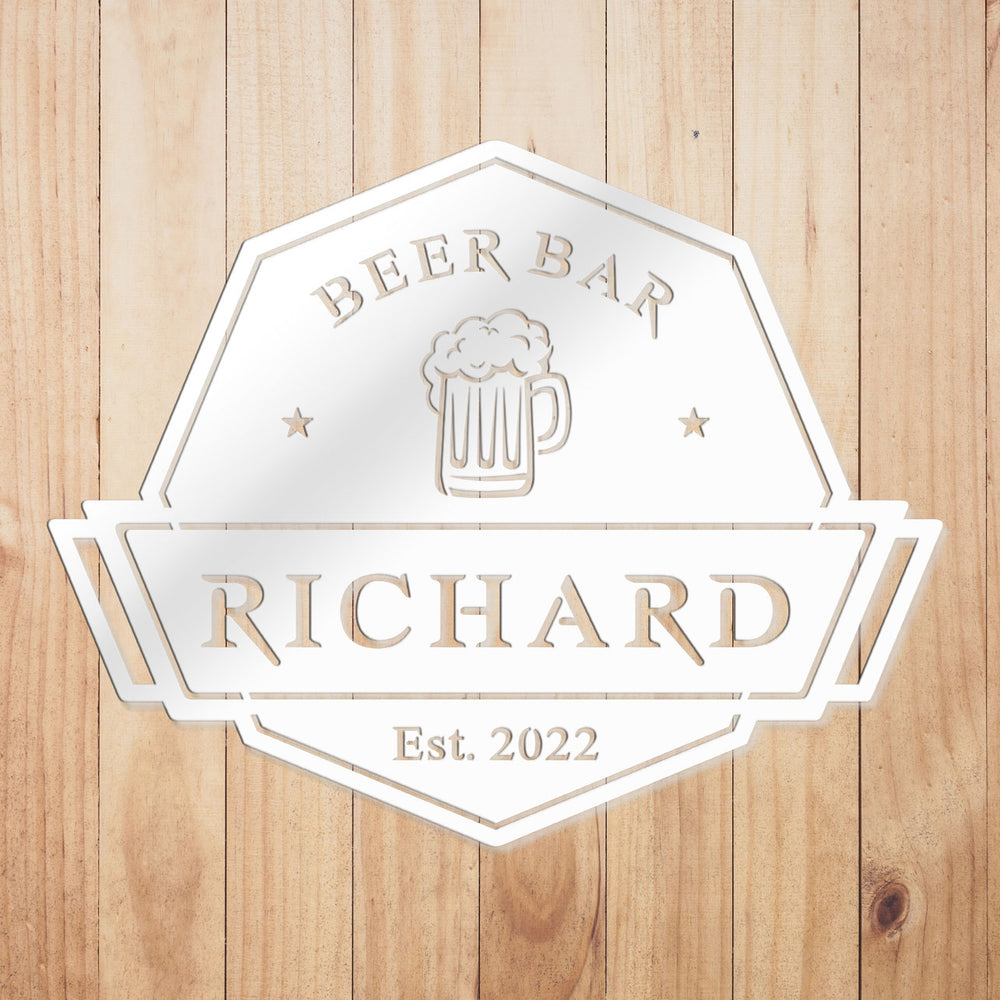 Custom Beer Sign by Craftmysgin β Craft My Sign