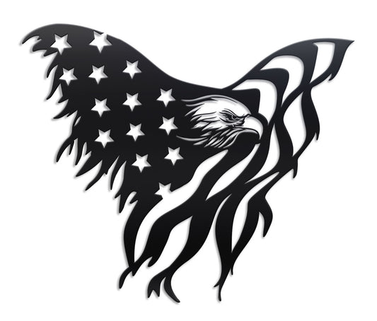 Distressed American Eagle Sign