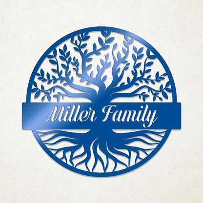 Family Tree of Life Sign