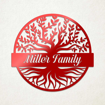 Family Tree of Life Sign