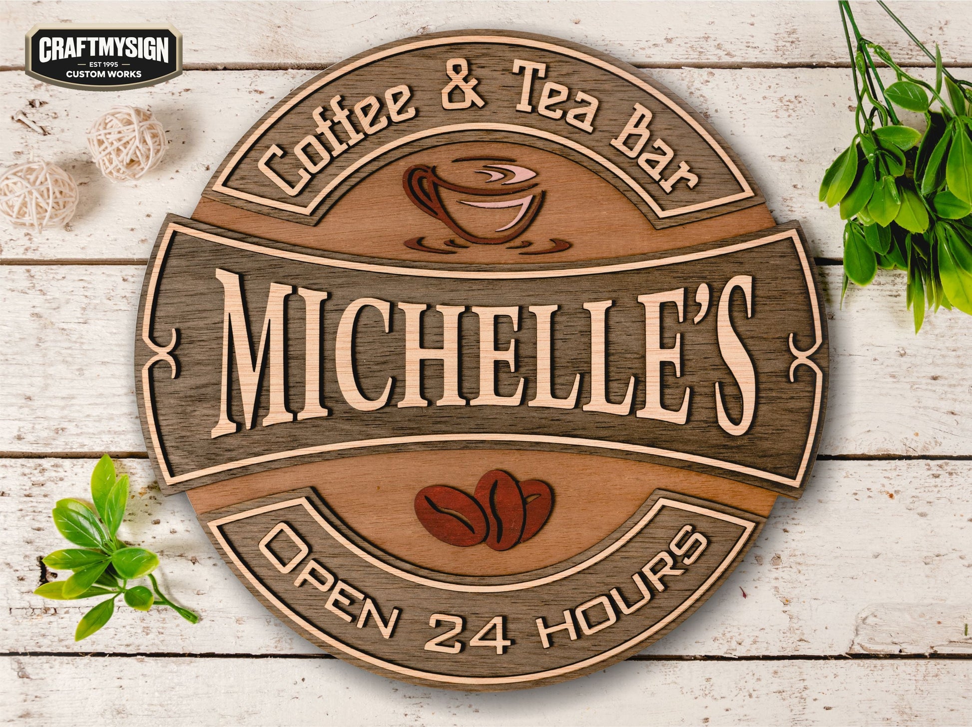 Rounded Bar Sign Craft My Sign