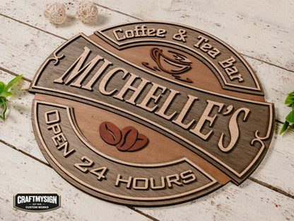 Rounded Bar Sign Craft My Sign