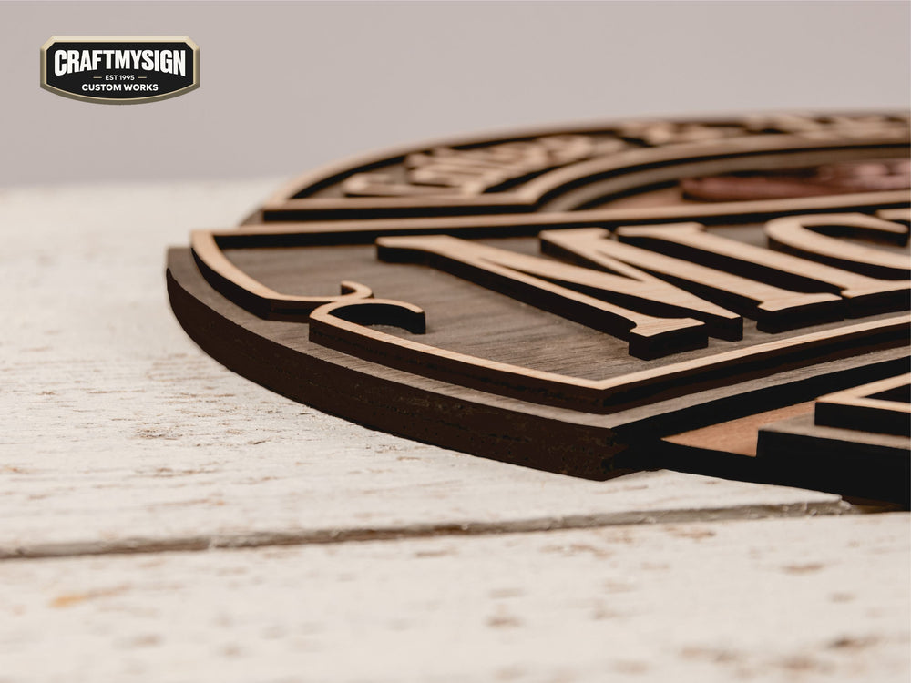 Rounded Bar Sign – Craft My Sign