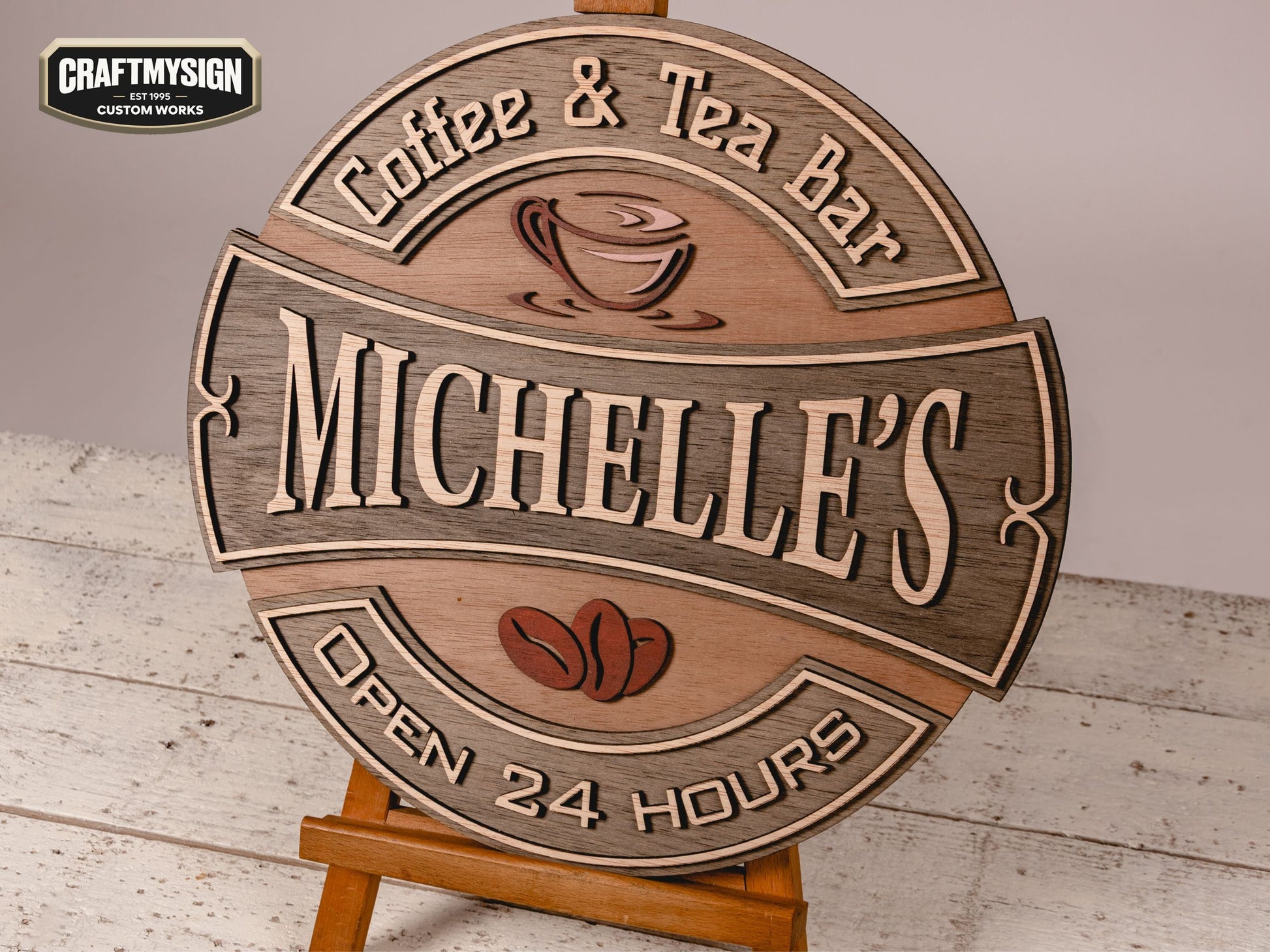Rounded Bar Sign Craft My Sign