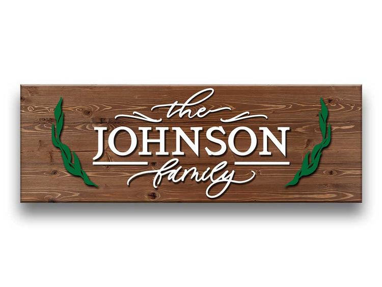 Family Name Signs – Craft My Sign