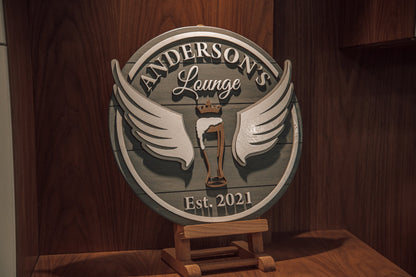 Rounded Pub Sign Craftmysign
