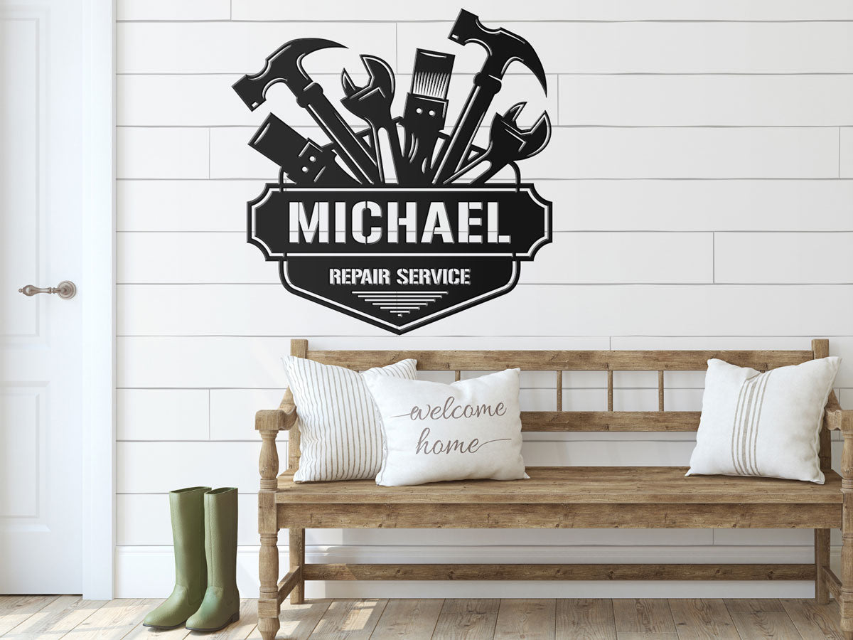 Tool Theme Sign Custom Garage Tools Sign by Craftmysign – Craft My Sign