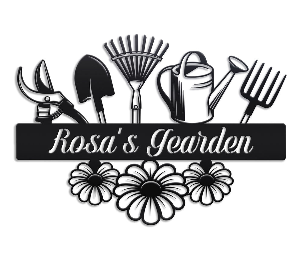 Custom Garden Sign by Craftmysgin – Craft My Sign