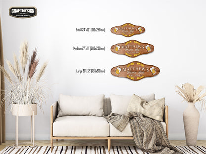Bar Sign Woodform Artcrafts