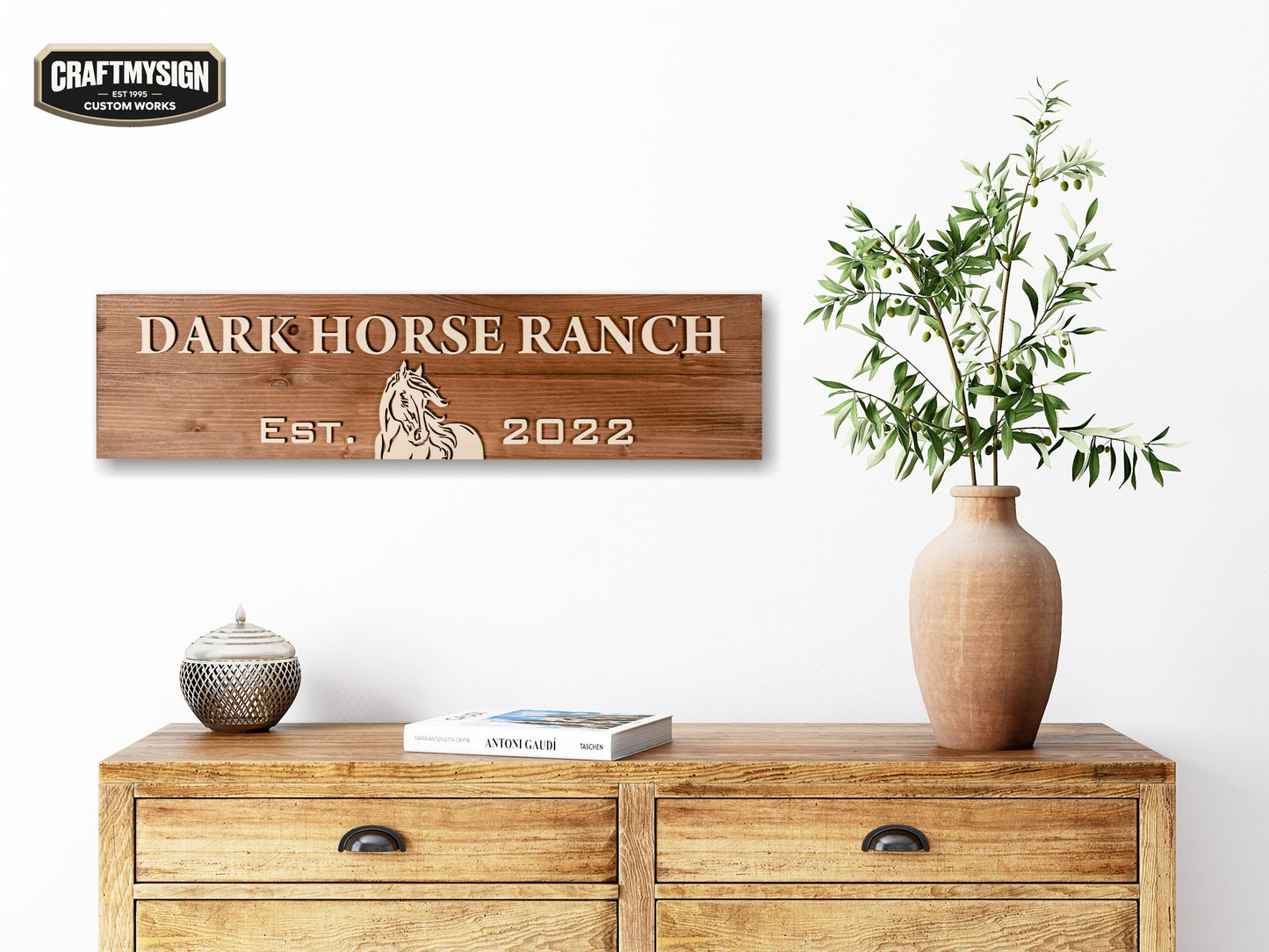 Ranch Sign Woodform Artcrafts