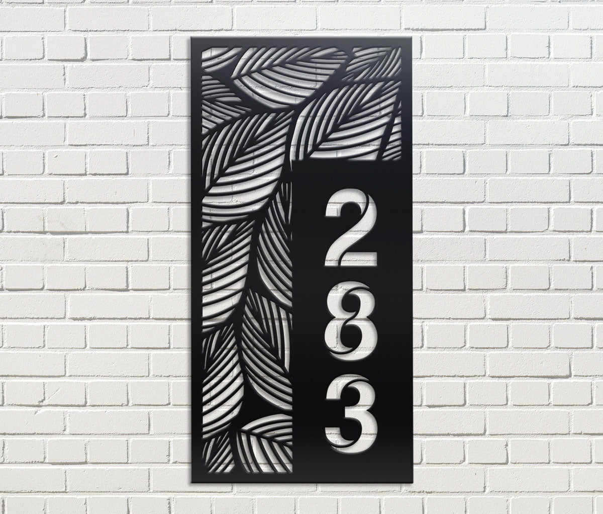 
                  
                    Vertical House Number Sign 2
                  
                