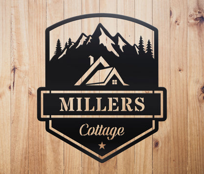 Mountain House Metal Sign