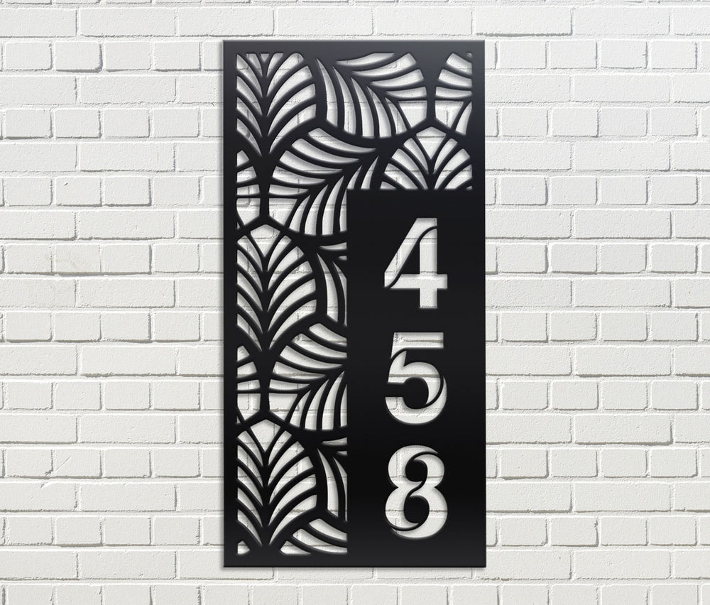 
                  
                    Vertical House Number Sign 1
                  
                