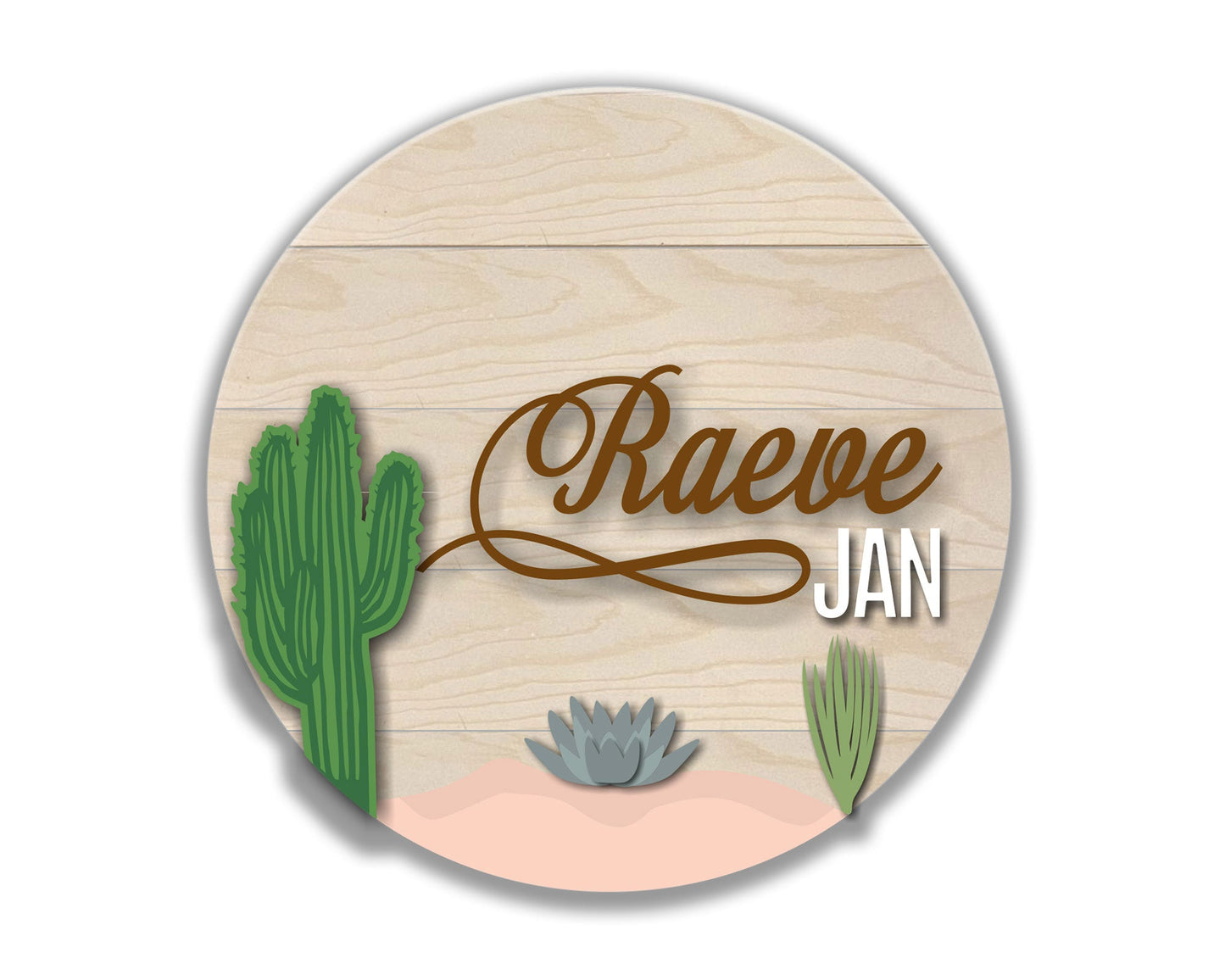 Desert Nursery Name Sign Craftmysign