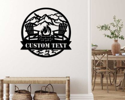 Outdoor Monogram Sign