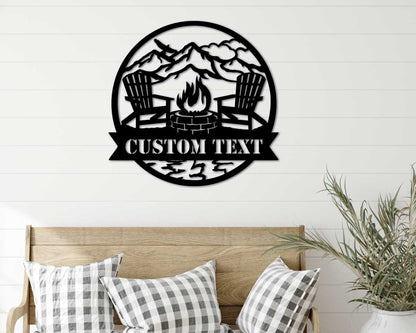 Outdoor Monogram Sign