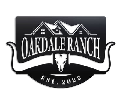 Ranch Metal Sign