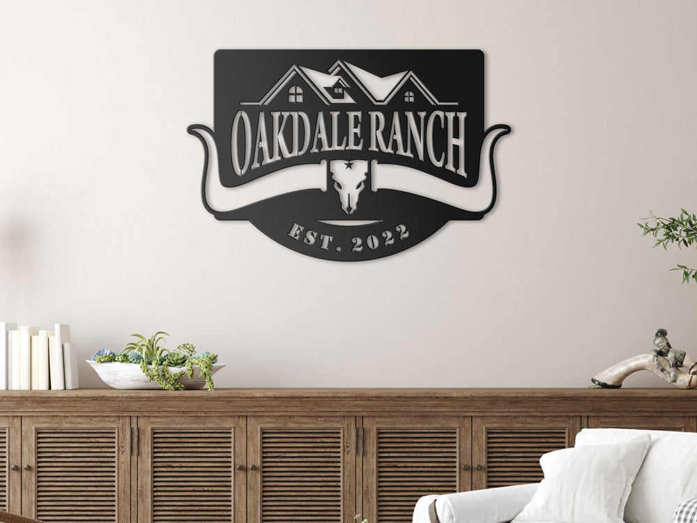 Custom Ranch Metal Sign by Craftmysgin – Craft My Sign
