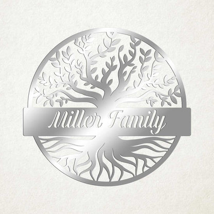 Family Tree of Life Sign