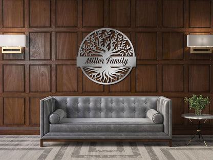 Family Tree of Life Sign
