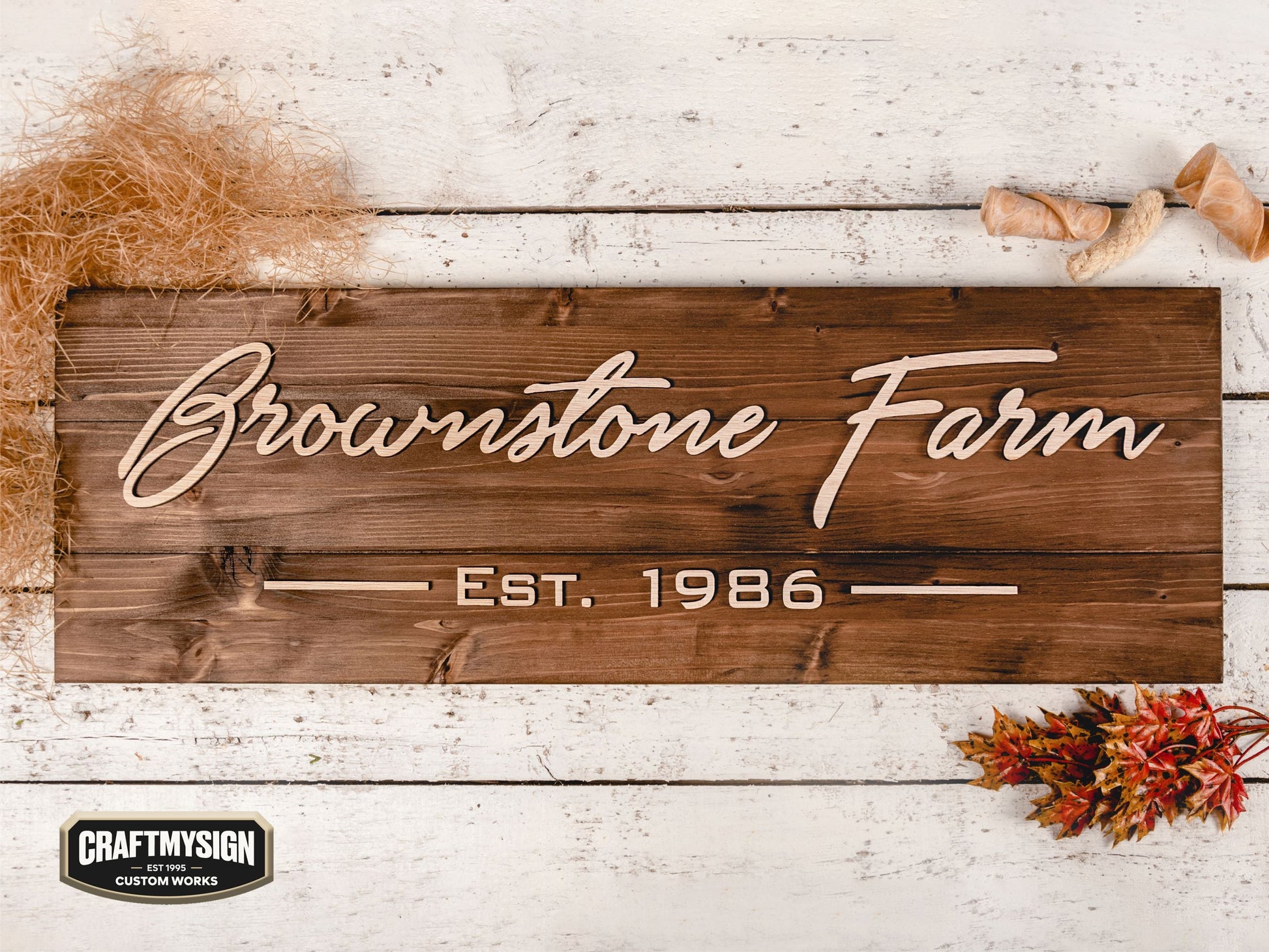Custom Wooden Sign Craftmysign