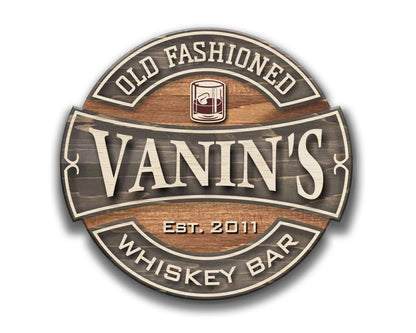Rounded Bar Sign Craft My Sign