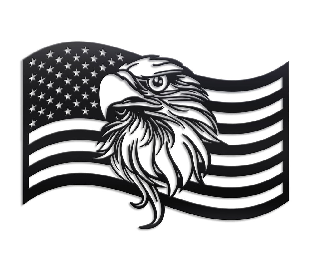 american eagle flag | Poster