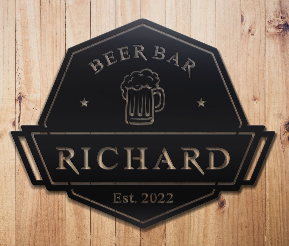 Custom Beer Sign by Craftmysgin β Craft My Sign