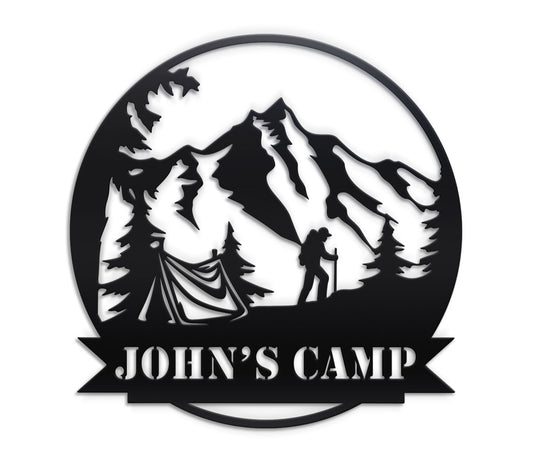 Outdoor Camping Sign