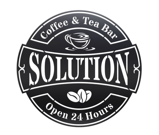Coffee & Tea Bar Sign