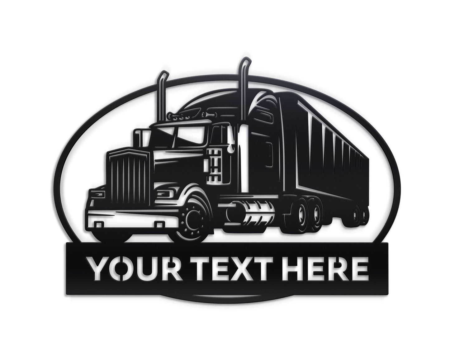 Peterbilt Truck Sign 3 Metal Signs Craftmysign