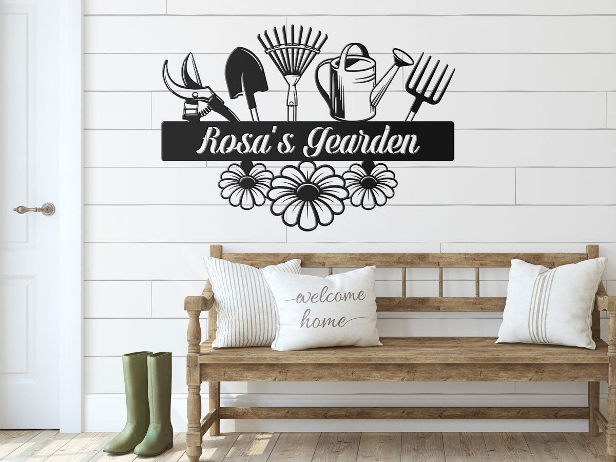 Custom Garden Sign by Craftmysgin – Craft My Sign