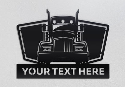 Peterbilt Truck Sign 2 Metal Signs Craftmysign