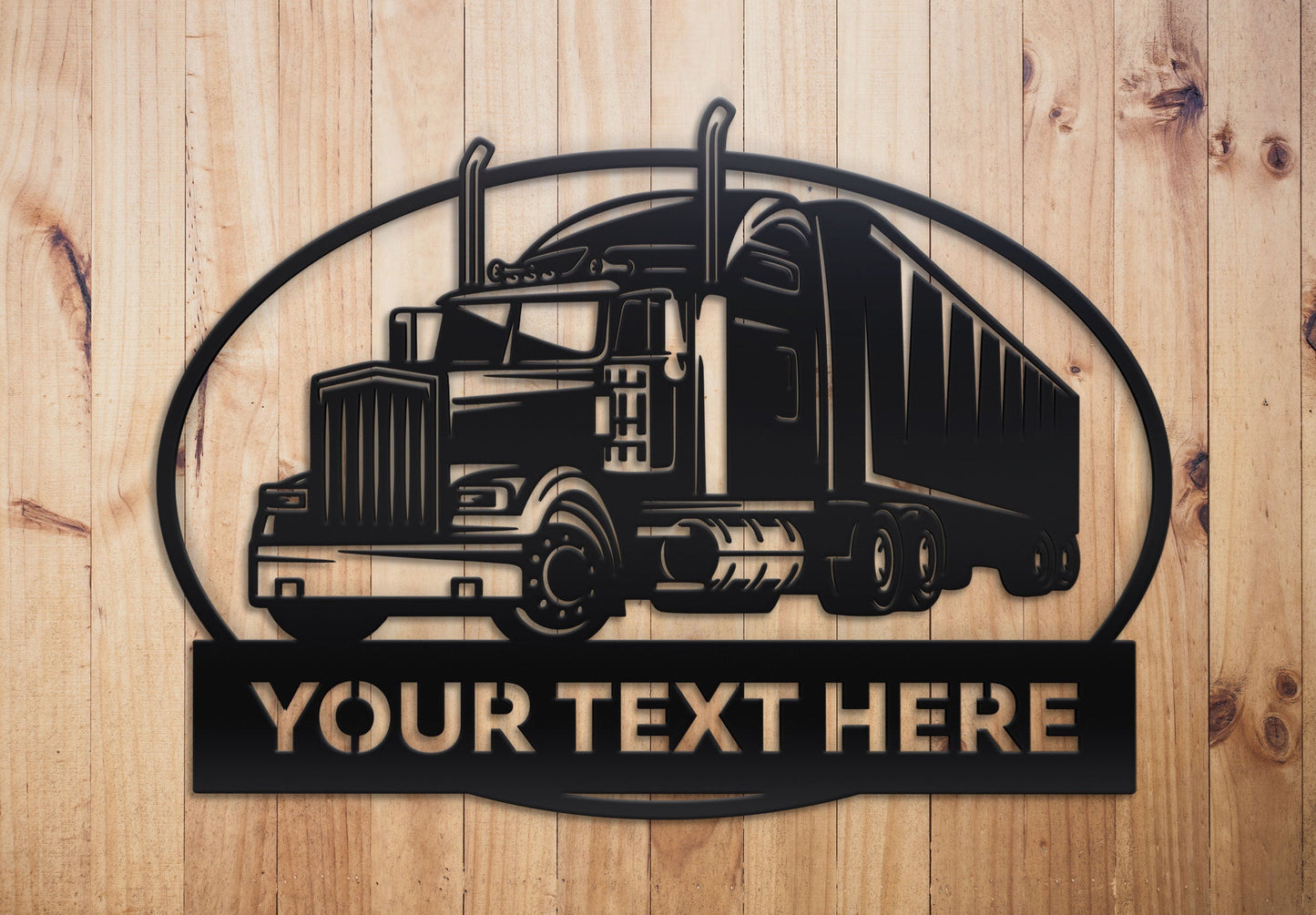 Peterbilt Truck Sign 3 Metal Signs Craftmysign